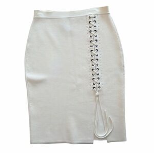 Alexander Wang Bodycon Lace-Up Skirt